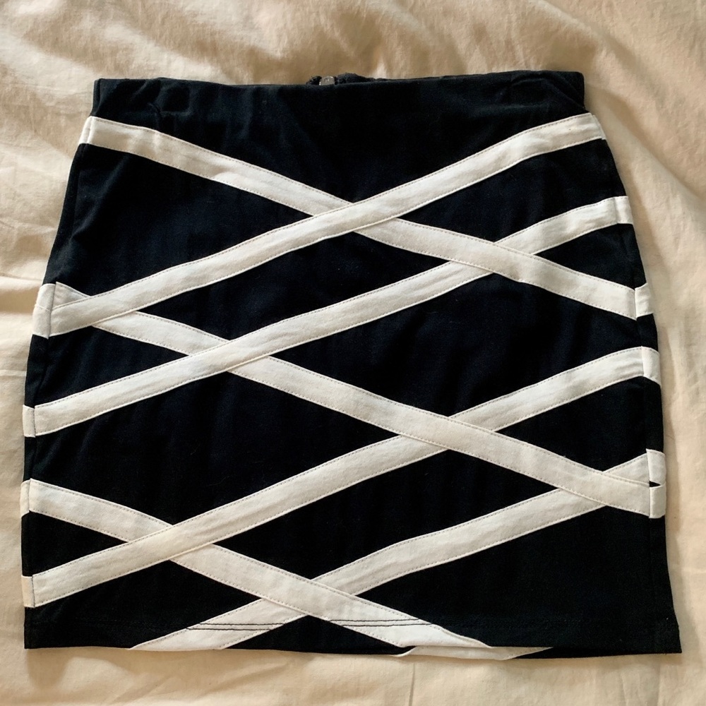 H&M bodycon mini skirt